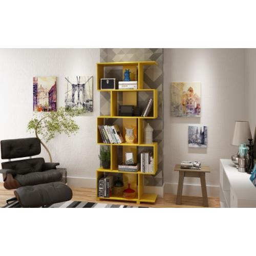 PRV Movies Rack Decor with Five She