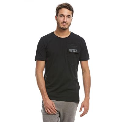 Disident T-Shirt Black Round Dome -