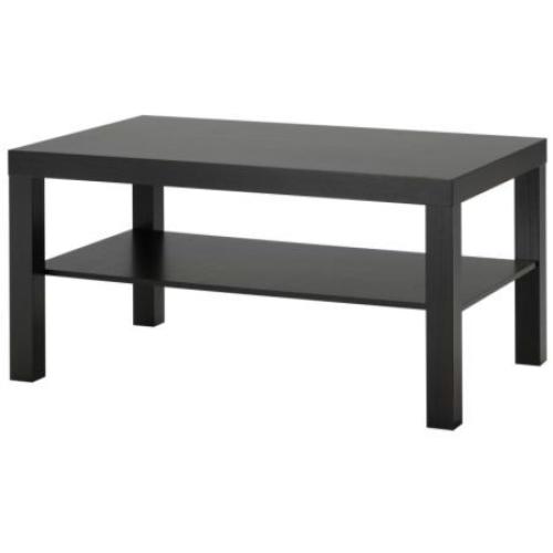 Coffee table wood - black color